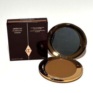 NEW Charlotte Tilbury Airbrush Flawless Finish Setting Powder 4 DEEP/AUTHENTIC